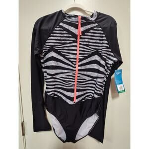 Speedo Wonen Long Sleve One Piece Size XL